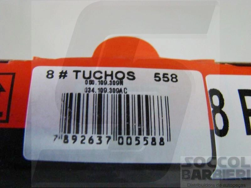 TUCHO DE VÁLVULA HIDRÁULICO VW GOL/SAVEIRO/SANTANA 1.0/1.6/1.8/2.0 8V  8V