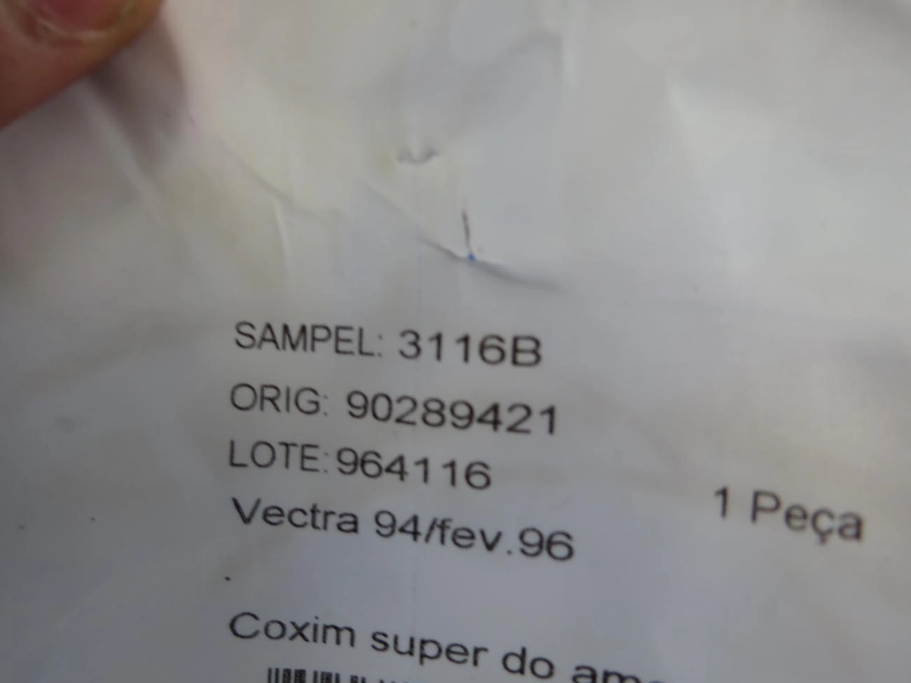 COXIM AMORTECEDOR GM VECTRA 94/96 - DIANTEIRO C/ROL. BSB