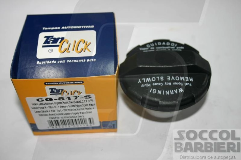 TAMPA TANQUE FORD FOCUS - COROLLA/HILUX - CIVIC - PAJERO/L-200