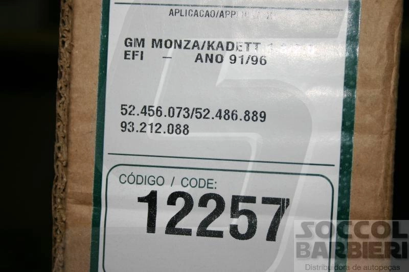 RADIADOR ÁGUA MOTOR CONSTRUÇÃO EXPANDIDO COM OU SEM AR CONDICIONADO TRANSMISSÃO MANUAL GM MONZA 91/95 KADETT/IPANEMA 89/98