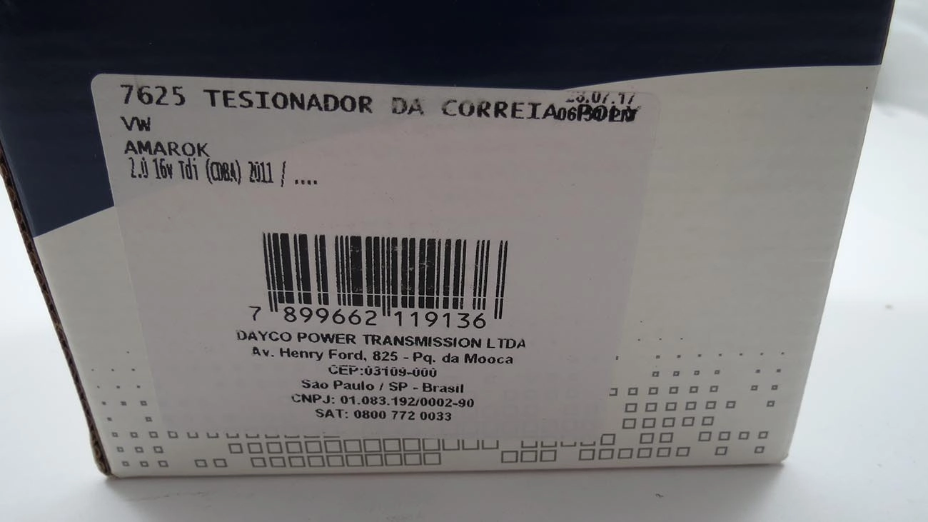 TENSOR CORREIA ALTERNADOR VW AMAROK 2.0 2011/ - GOLF 2.0/PASSAT 2.0