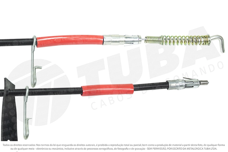 CABO FREIO FORD F-250 98/08.2002 - TRASEIRO DIRETO - 2330MM