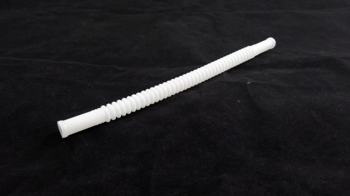 TUBO CORRUGADO BOMBA DE COMBUSTÍVEL - 210MM - BOCAL 7,5X7,5