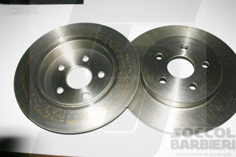 DISCO DE FREIO TRASEIRO TOYOTA NOVO COROLLA 1.8/2.0 08/14 - COROLLA 15/ - SOLIDO 270MM 5 FUROS