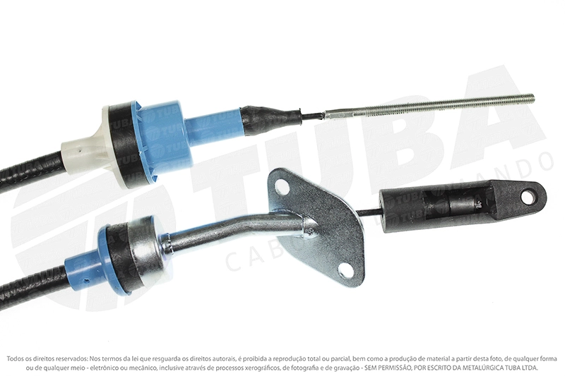 CABO EMBREAGEM FIAT UNO/FIORINO FIRE 1.0/1.3 8V 02/ 710MM