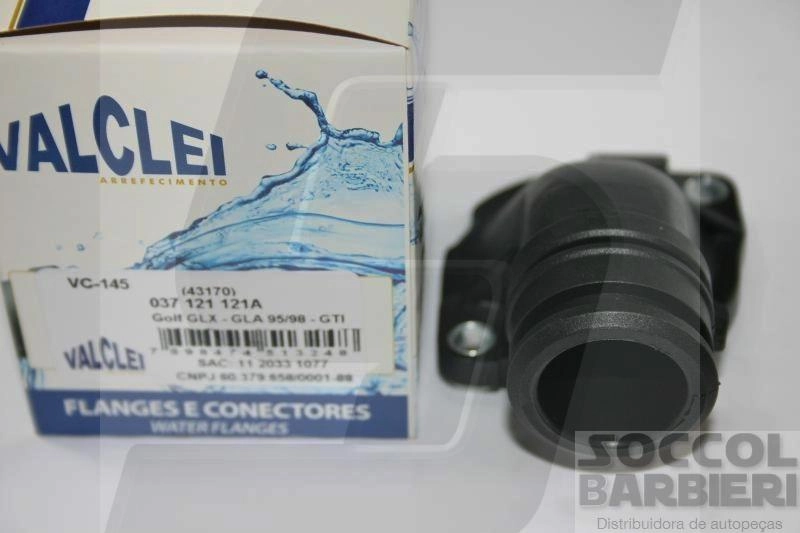 FLANGE VÁLVULA TERMOSTÁTICA VW GOLF 96/98 - POLO CLASSIC 97/ - PASSAT 2.0 94/97
