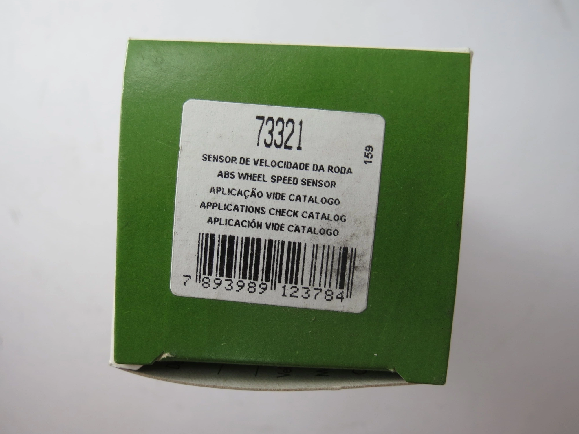 SENSOR DO ABS PEUGEOT 206/207 98/2015 - HOGGAR 2010/2015 - DIANTEIRO D/E