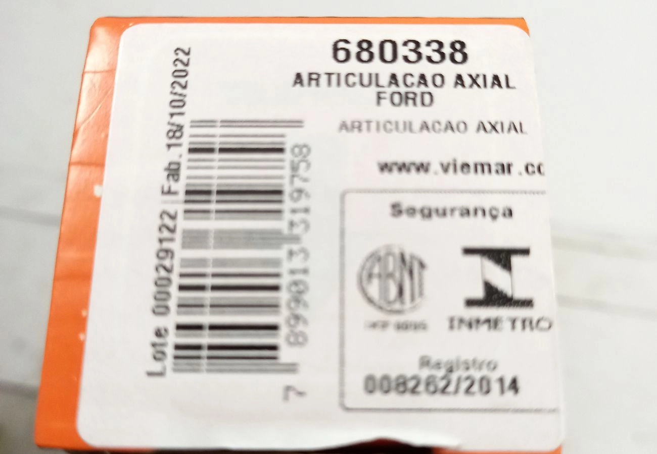 ARTICULAÇÃO/BARRA AXIAL M16X1,5 FORD EDGE 2007/2016