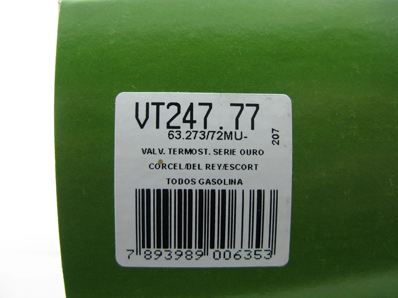 VÁLVULA TERMOSTÁTICA SÉRIE OURO GASOLINA FORD CORCEL/DEL REY/ESCORT /09.86 RANGER 4.0 99/01