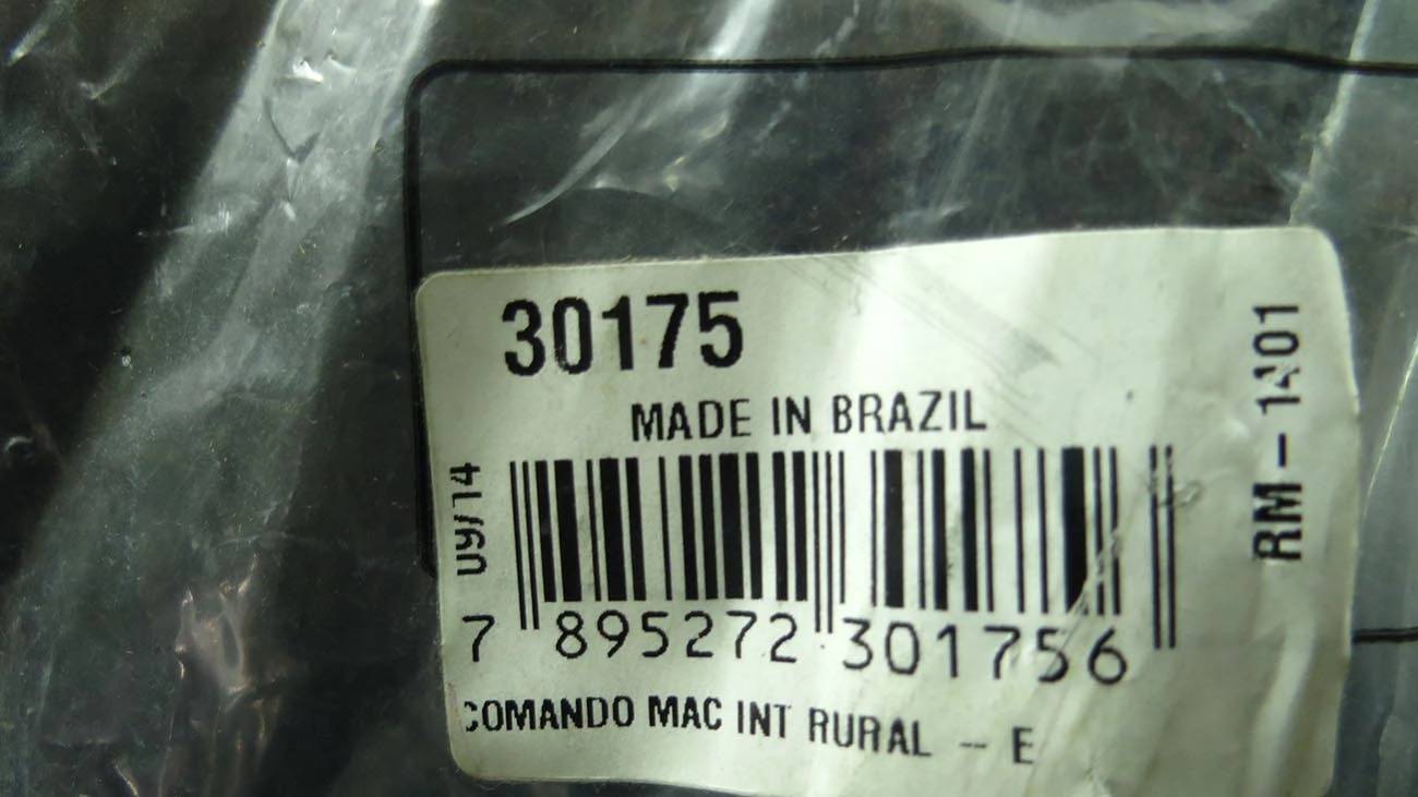 CONTROLE PORTA WILLYS F-75/RURAL TODOS - ESQUERDO