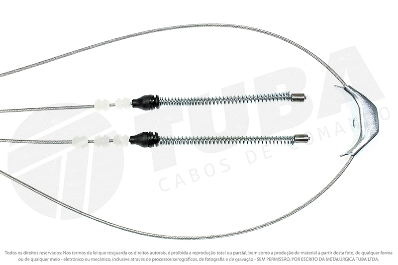 CABO FREIO GM CHEVETTE/CHEVY - TRASEIRO 73/86 2490