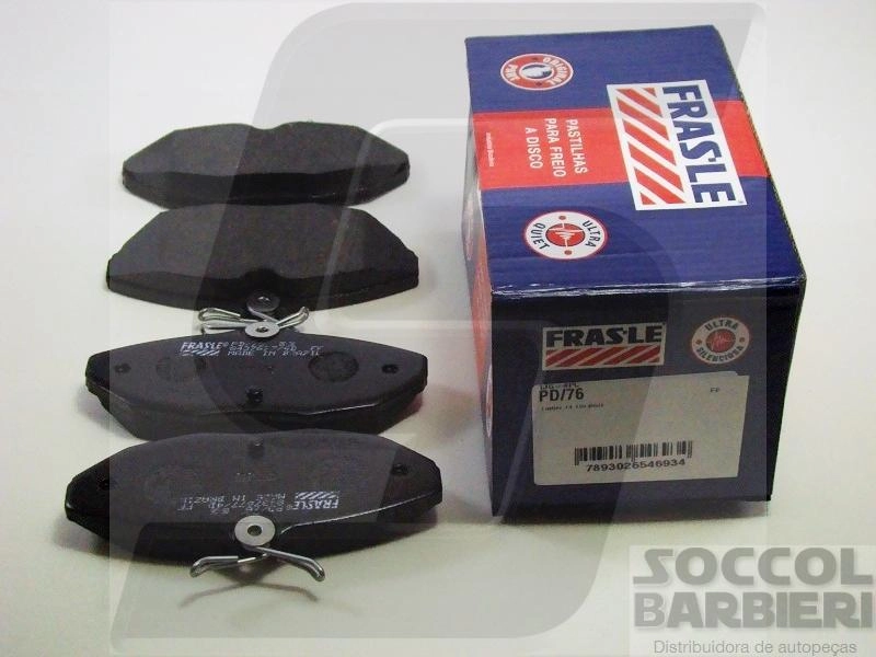 PASTILHA FREIO RODA TRASEIRA TROLLER T4 3.2 2014/2022 2.8/3.0 2001/2012
