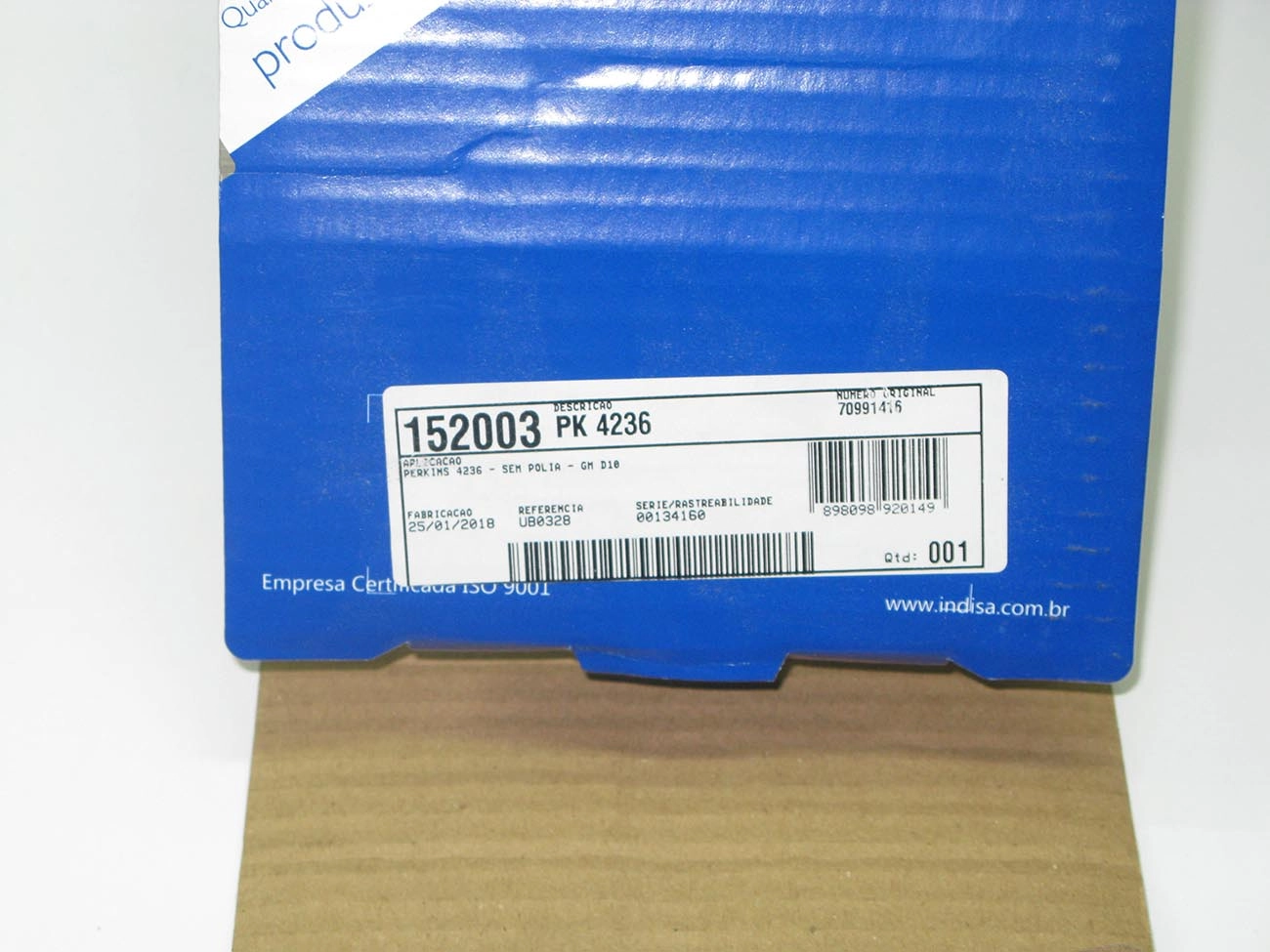 BOMBA AGUA GM D-10 4236 - S/POLIA
