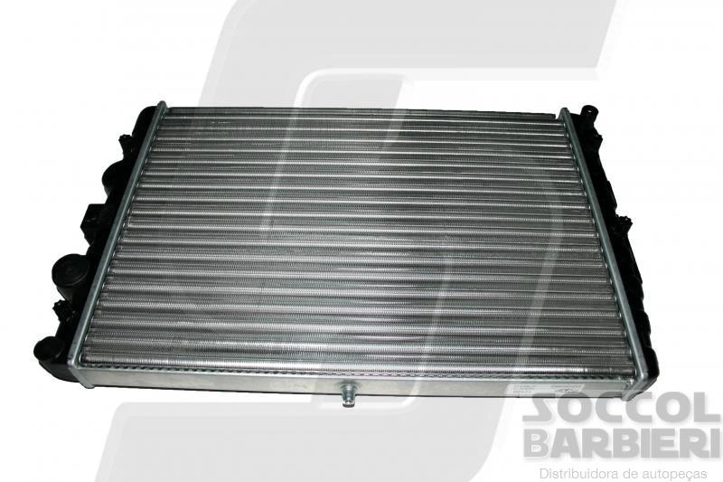 RADIADOR ÁGUA MOTOR CONSTRUÇÃO EXPANDIDO SEM AR CONDICIONADO MANUAL VW GOL/PARATI/SAVEIRO 1.0 8/16V 1997/2008
