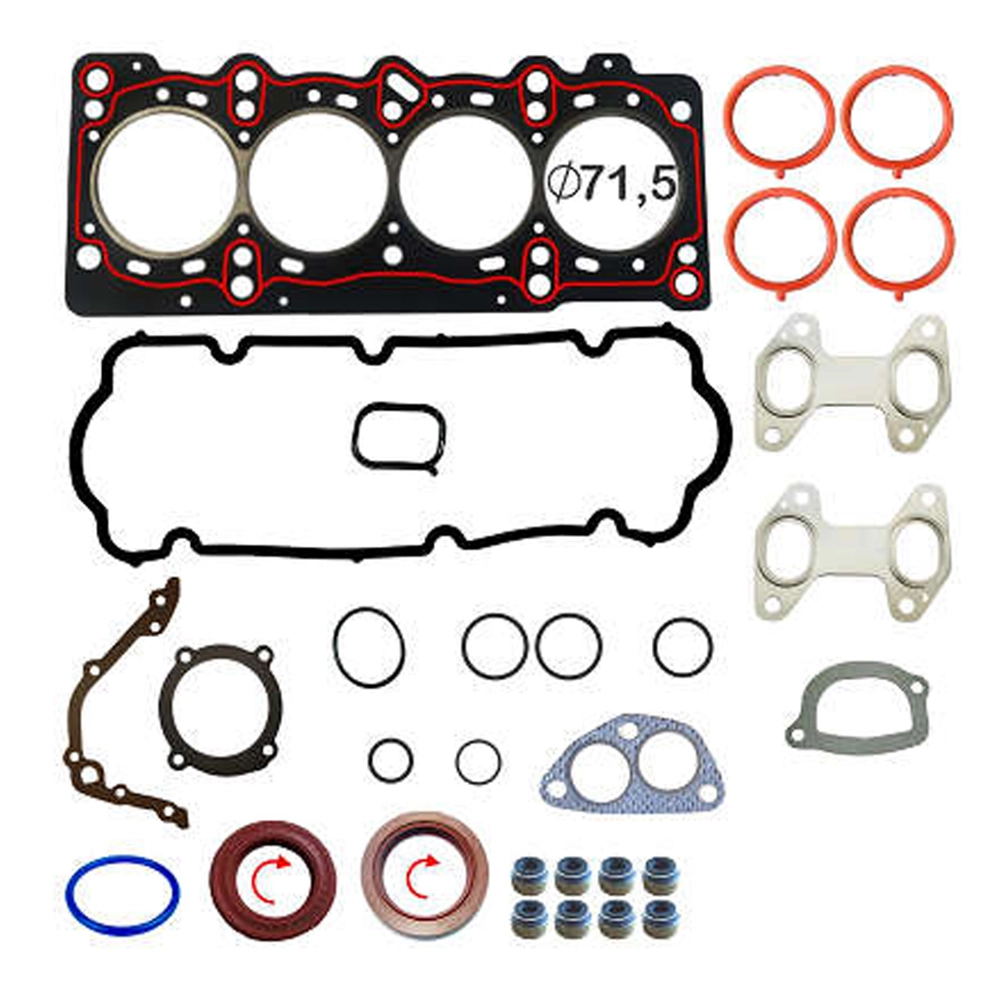 JOGO JUNTAS MOTOR COM RETENTOR FIAT FIORINO/MILLE/PALIO/SIENA/UNO - MOTOR FIRE 1.0/1.3 8V - FIBRA
