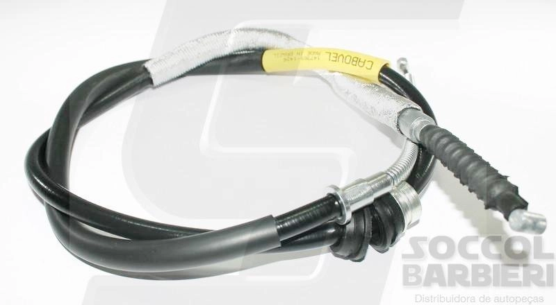 CABO DE FREIO TRASEIRO DIREITO FIAT UNO MILLE FIRE 06/08 - MILLE ECONOMY 09/ - MILLE WAY 04/