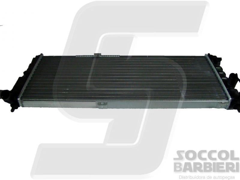 RADIADOR ÁGUA MOTOR CONSTRUÇÃO EXPANDIDO COM AR CONDICIONADO TRANSMISSÃO MANUAL GM CORSA CLASSIC/WIIND 1.0/1.4/1.6 94/10 TIGRA 16V 94/02 ACD 680X285X30MM