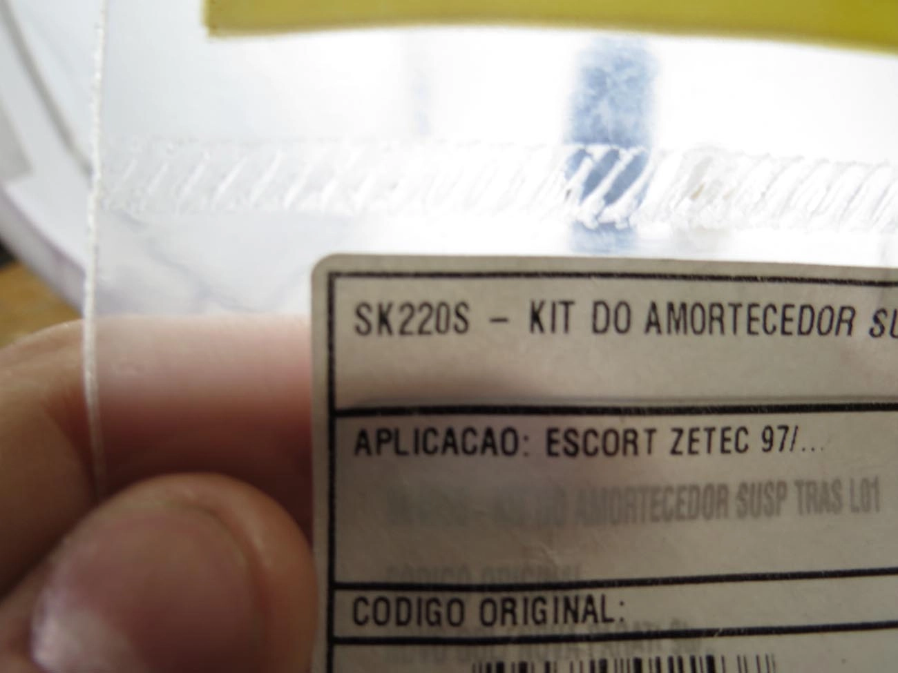 KIT AMORTECEDOR FORD ESCORT 97/ - DIANTEIRO