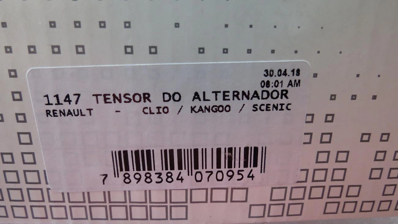 POLIA ALTERNADOR RENAULT CLIO/LOGAN/KANGOO/SANDERO/SCÉNIC/SYMBOL 1.6 8V/16V - 8,30X70X25,50MM