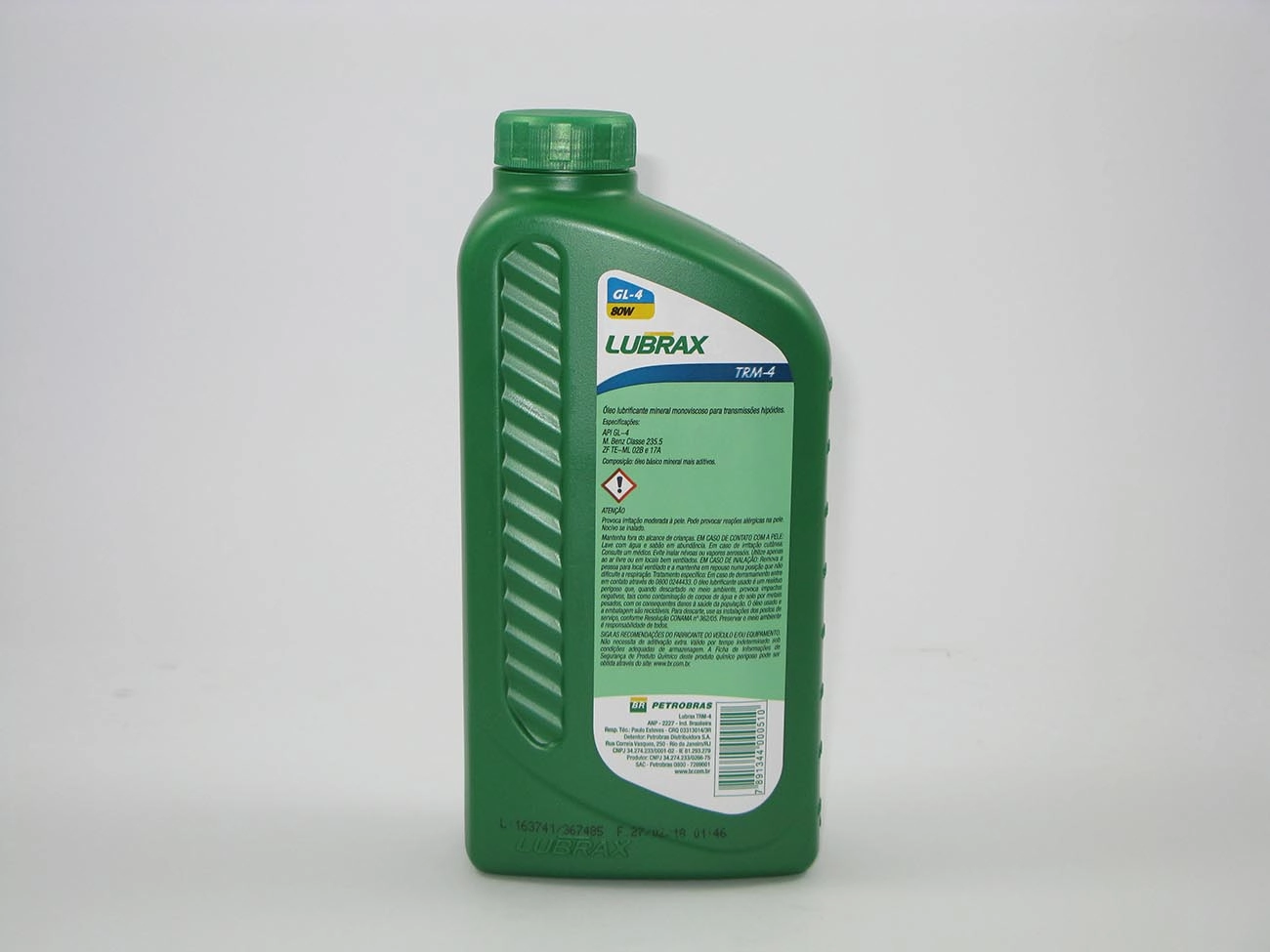 OLEO PARA CAMBIO E DIFERENCIAL SAE 80W