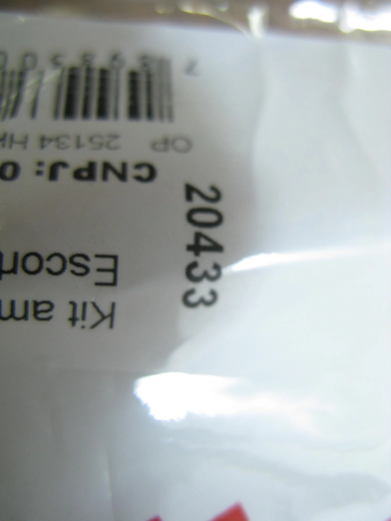 KIT AMORTECEDOR DIANTEIRO COM COXIM FORD ESCORT/VERONA /92 C/COXIM