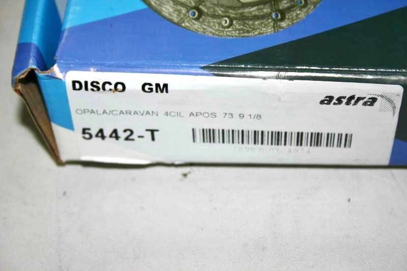 DISCO EMBREAGEM GM OPALA/CARAVAN 73/ 4 CIL TODOS - 230MM