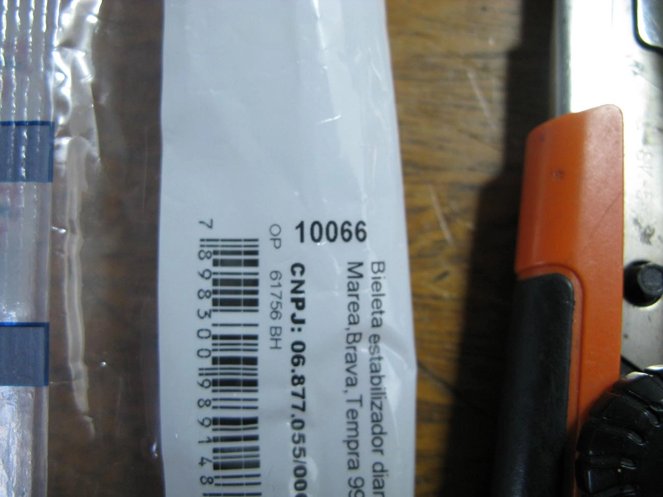 BIELETA BARRA ESTABILIZADORA SUSPENSÃO DIANTEIRA LD/LE FIAT MAREA 99/07 BRAVA 99/03 TEMPRA 92/99