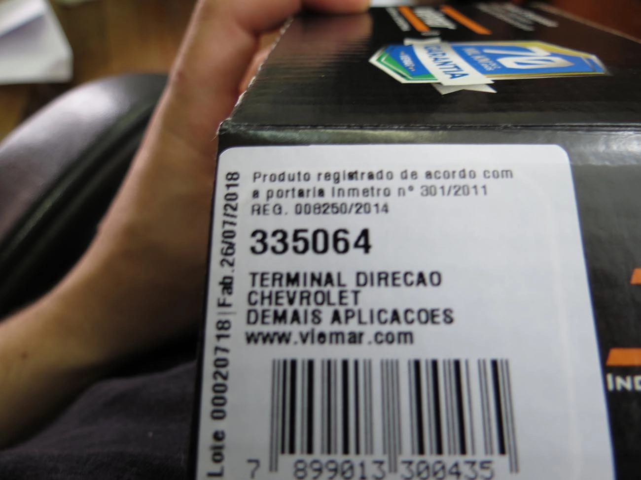 TERMINAL DIREÇÃO DIREITO/ESQUERDO LD/LE GM NOVO CORSA 02/12 MONTANA 04/05 HIDRÁULICA/MECÂNICA