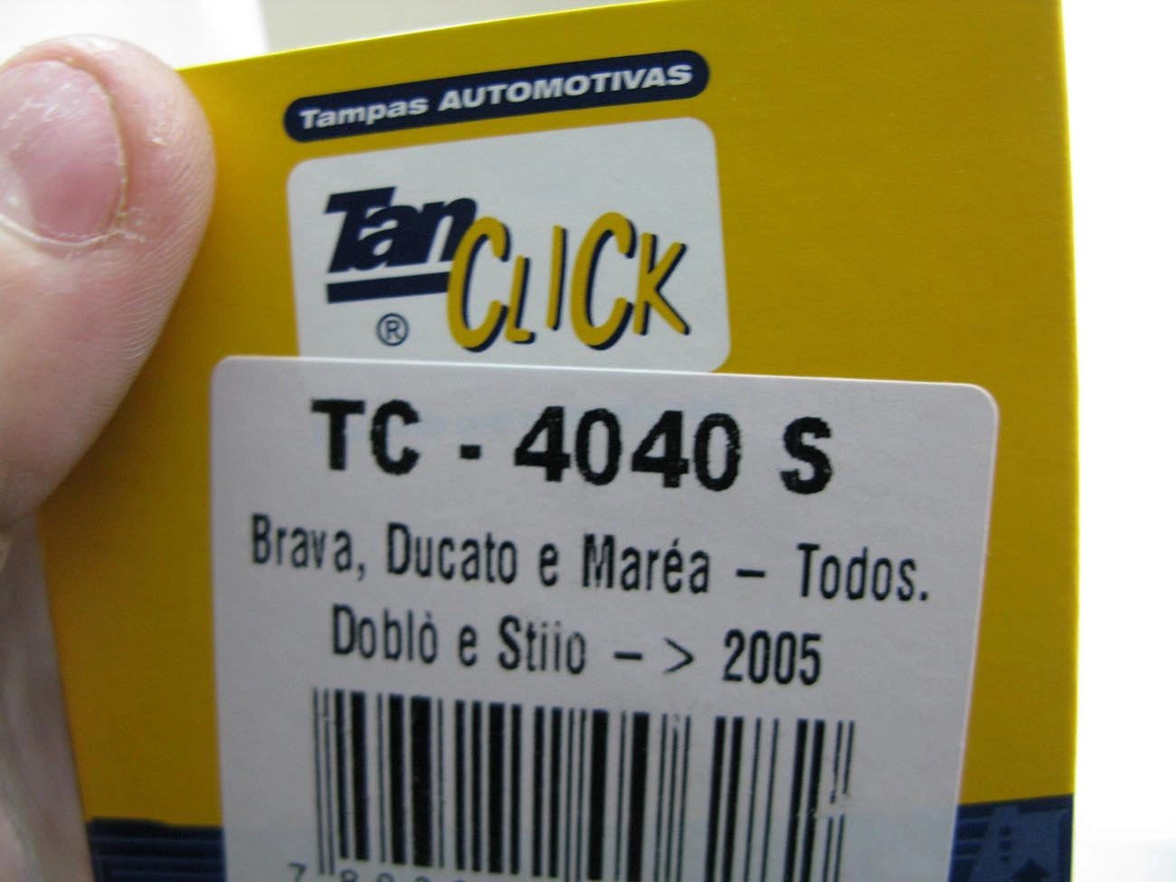 TAMPA DE TANQUE FIAT BRAVA/MAREA/DUCATO TODOS STILO /2005 - 500 2010/