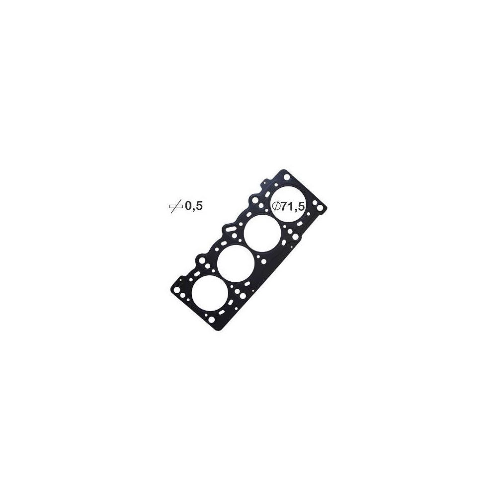 JUNTA CABEÇOTE METÁLICA 0,50MM FIAT FIORINO/UNO/PALIO/SIENA/STRADA/DOBLO - MOTOR FIRE 1.0/1.3 8V