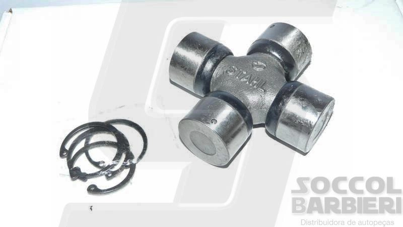 CRUZETA CARDAN TRAÇÃO DIANTEIRA 4X4 30X82,50MM QUATRO CHAVETAS EXTERNAS VALMET 880/885/980/985 MF 295/296/620/630/640 CBT 8060