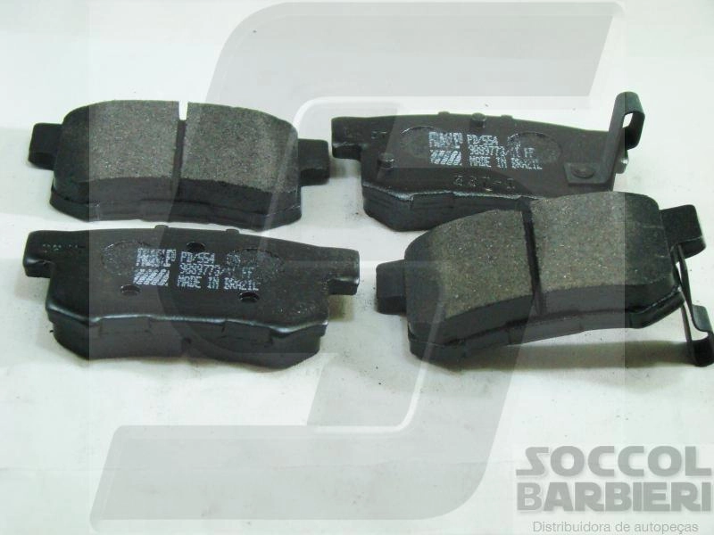 PASTILHA FREIO RODA TRASEIRA HONDA ACCORD 02/ COUPE 94/99 CIVIC 91/ NEW 05/16