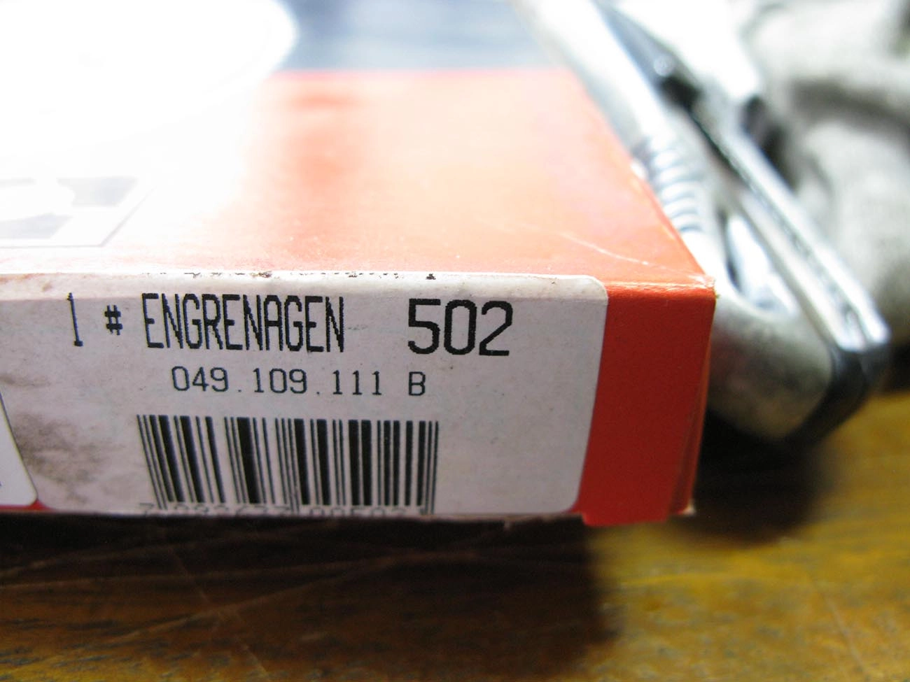 ENGRENAGEM COMANDO VÁLVULAS VW GOL/PASSAT/VOYAGE/SANTANA AP