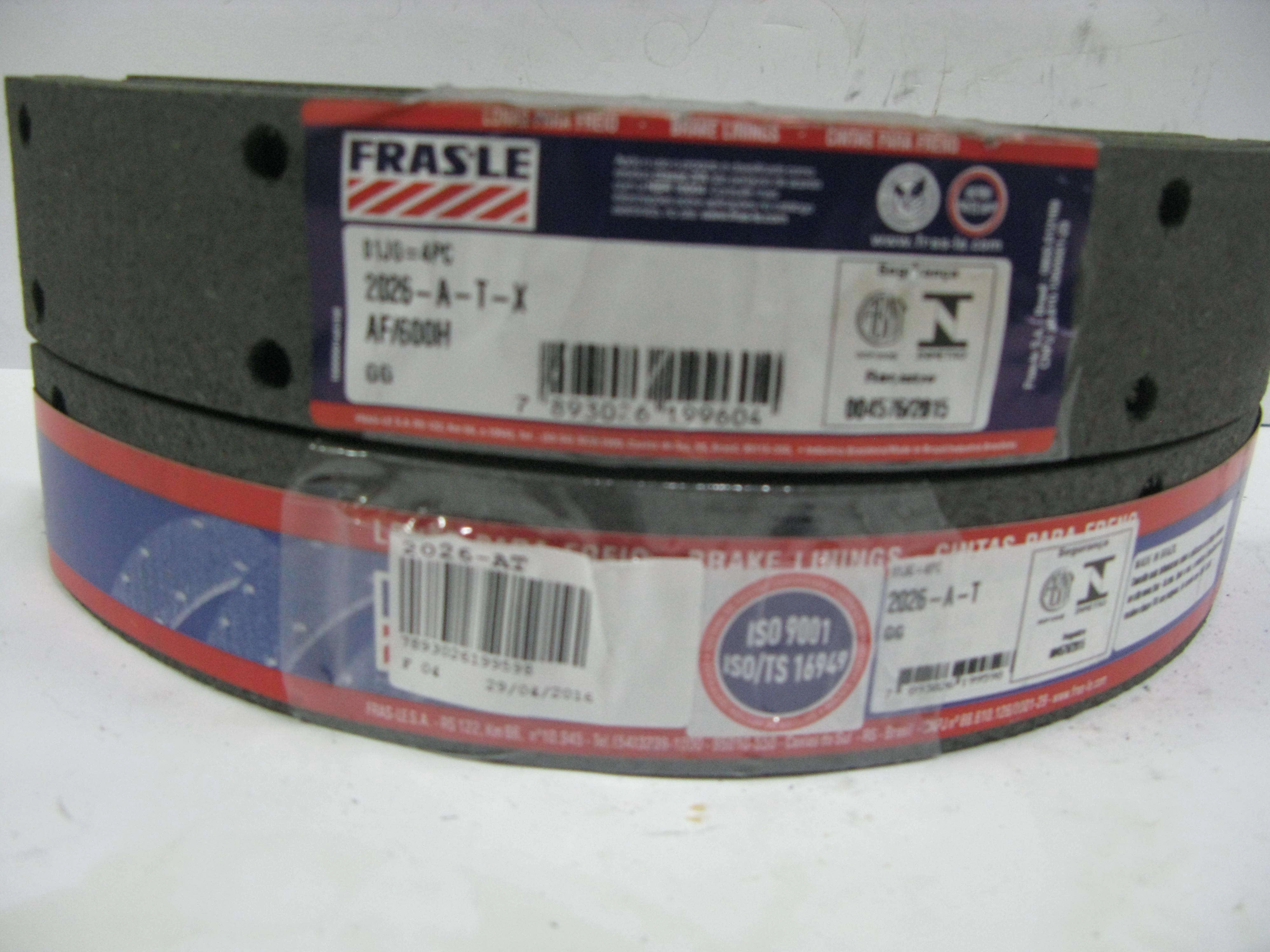 JOGO LONA FREIO FORD F-350 68/71 DIANTEIRA