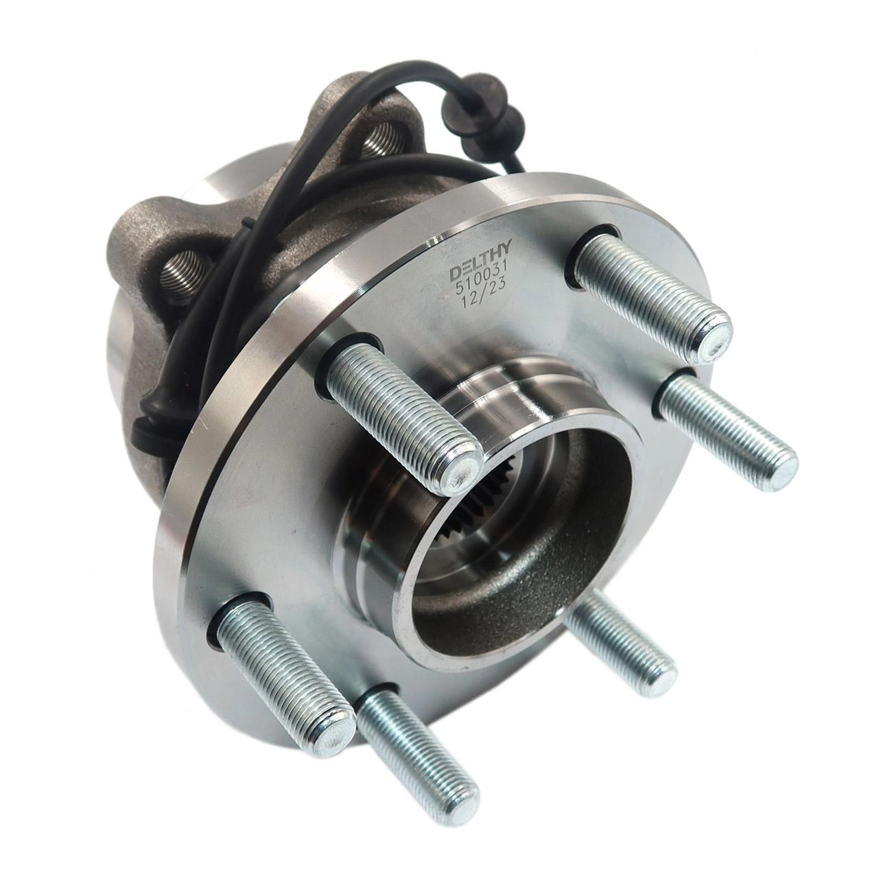 CUBO RODA DIANTEIRO COM ROLAMENTO COM ABS NISSAN FRONTIER 2.5 4X4 08/ - 6 FUROS 29 ESTRIAS