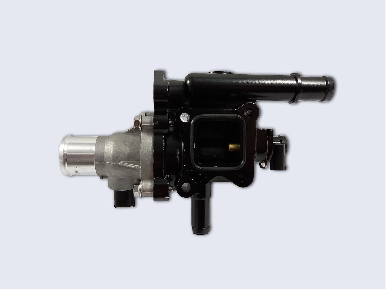 VÁLVULA TERMOSTATICA COM CARCACA ALUMNIO GM CRUZE 1.8 12/16 SONIC 1.6 12/14 TRACKER 1.8 116V