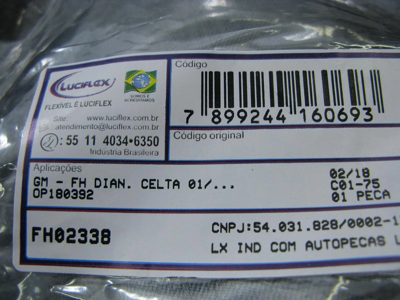 FLEXIVEL FREIO DIANTEIRO GM CELTA 2000/