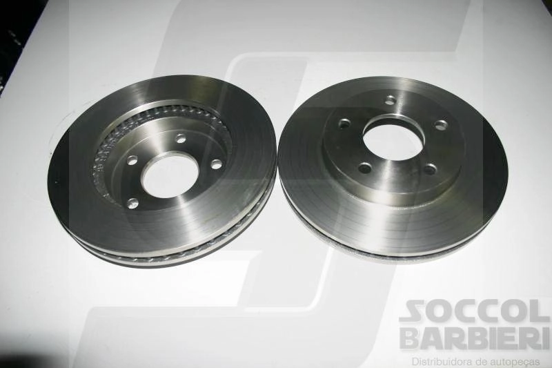 DISCO FREIO DIANTEIRO SEM CUBO VENTILADO 274MM 5 FUROS GM S-10/BLAZER 4X4 98/2011
