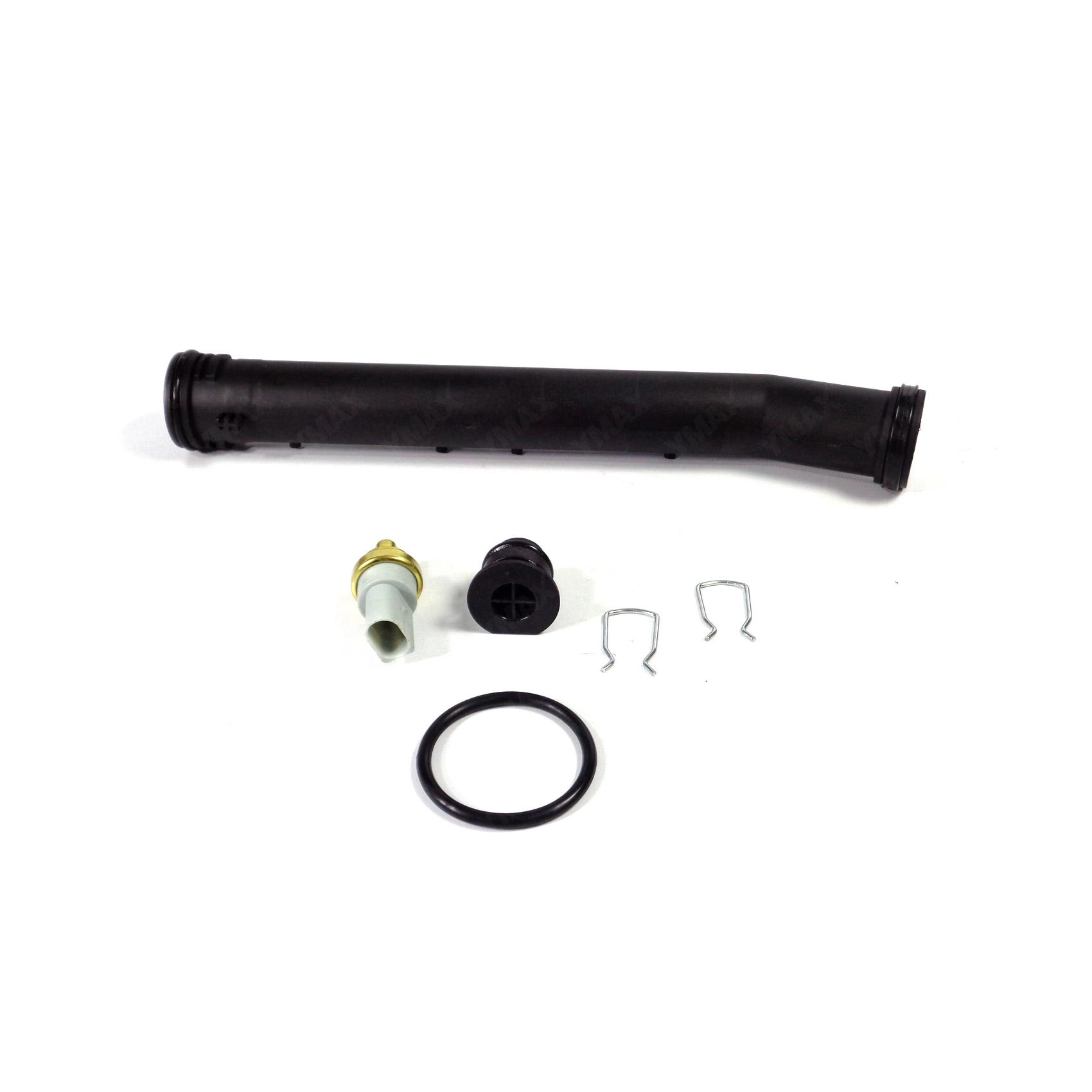 KIT CARCACA COM VALVULA TERMOSTÁTICA/TUBO ALUMÍNIO VW GOL POWER 02/ - FOX/POLO/GOLF 02/ - NOVO GOL/