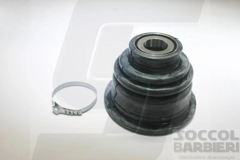 KIT REPARO COIFA HOMOCINÉTICA LADO CÂMBIO COM ROLAMENTO 25,8MM SEM FLANGE RENAULT CLIO/KANGOO/MEGANE/SCENIC/TWINGO S/FLANGE