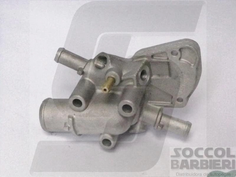 VALVULA TERMOSTATICA COM CARCAÇA COM AR QUENTE FIAT PALIO/SIENA/STRADA 1.0/1.5 - MOTOR FIASA
