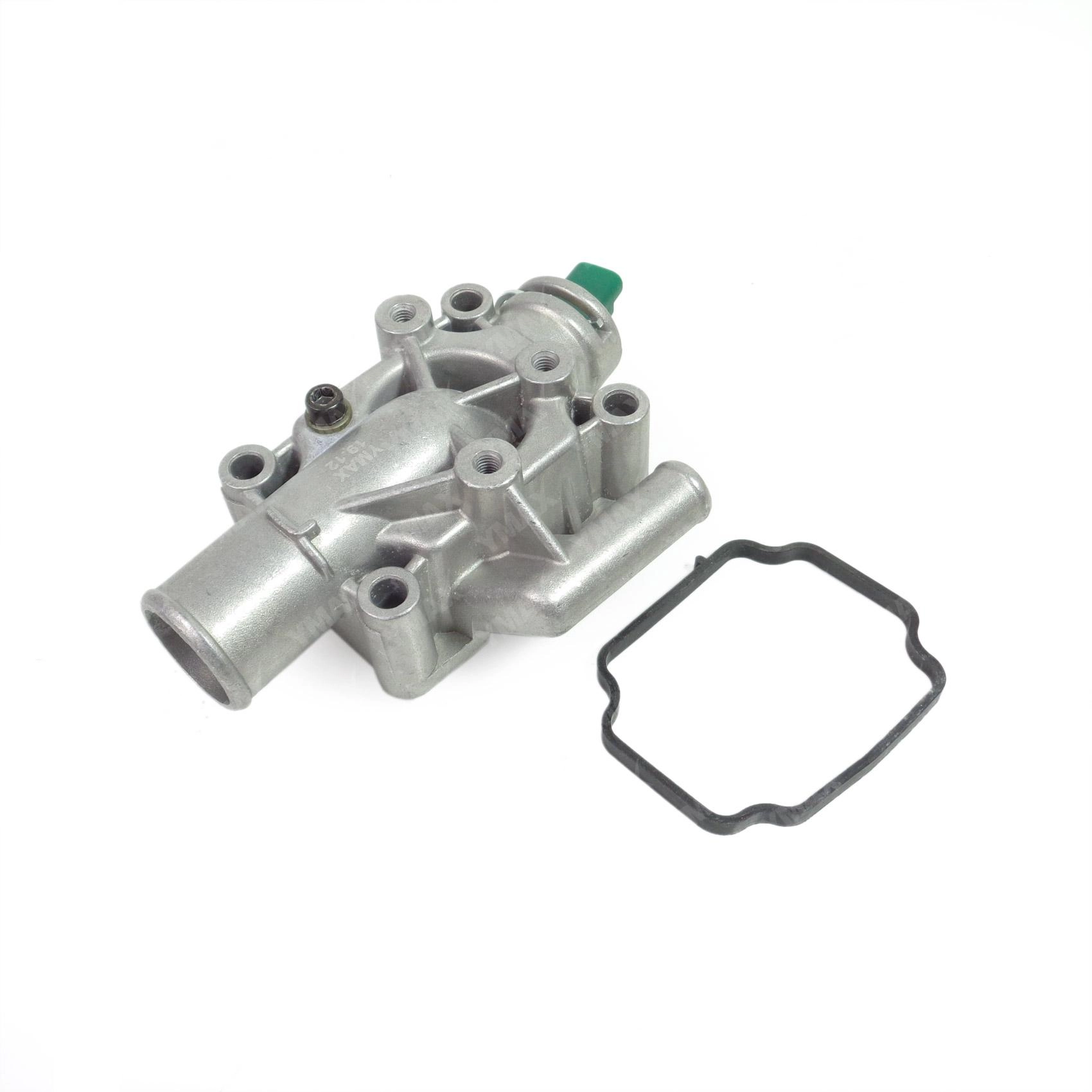 VALVULA TERMOSTATICA ALUMINIO COM SENSOR CITROEN C3/C4 1.6 16V - PEUGEOT 206/207/307 1.6 16V