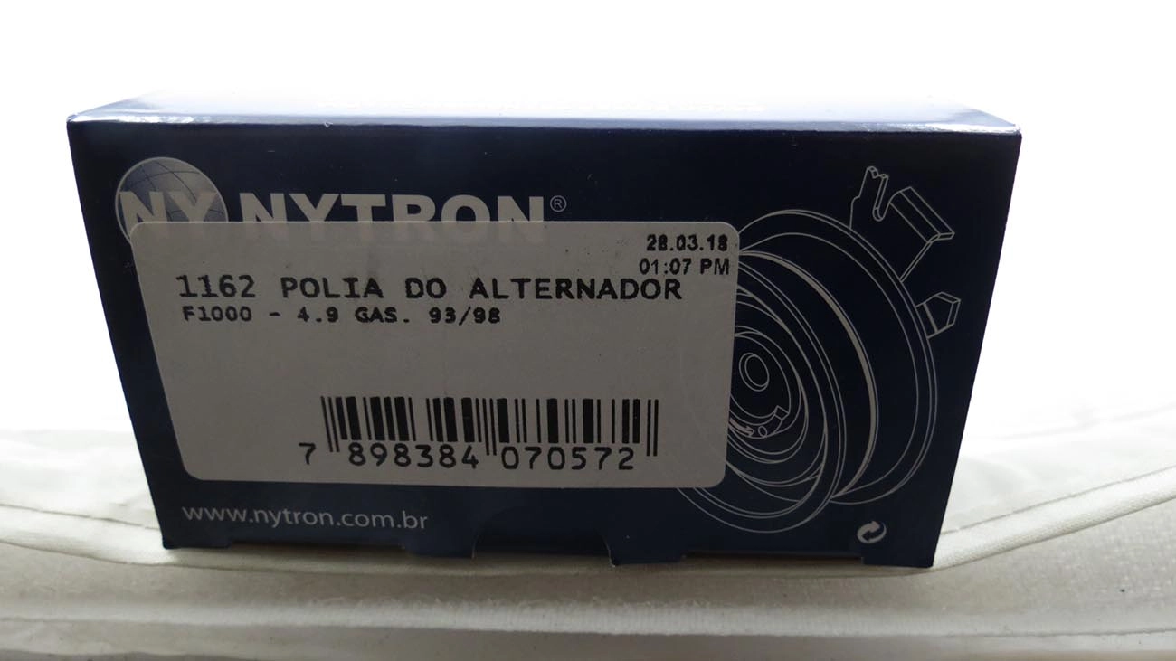 POLIA CORREIA ALTERNADOR FORD F-1000 4.9 1993/1998 - 17X90X32MM