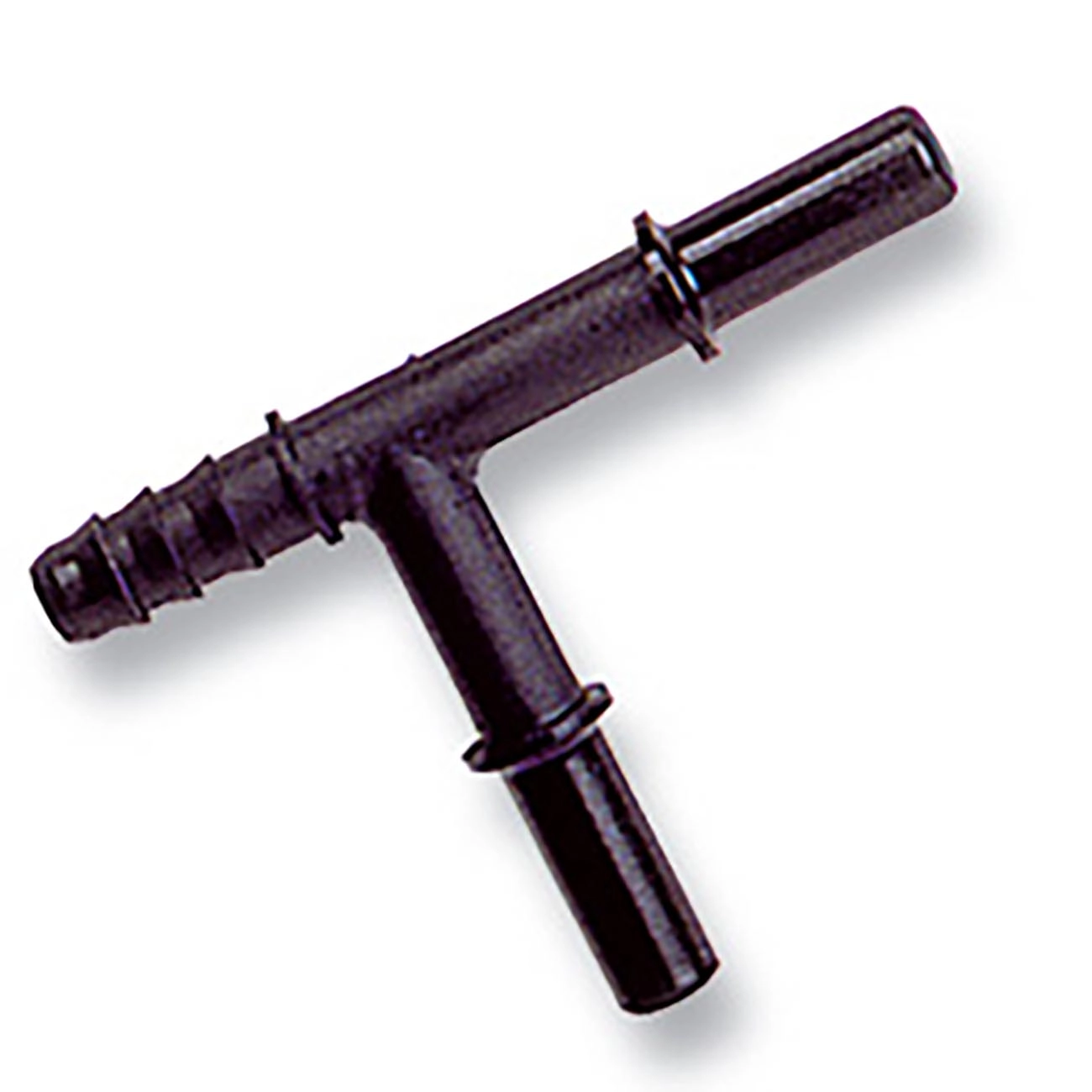 ADAPTADOR TIPO T PRETO 5/16X5/16X5/16