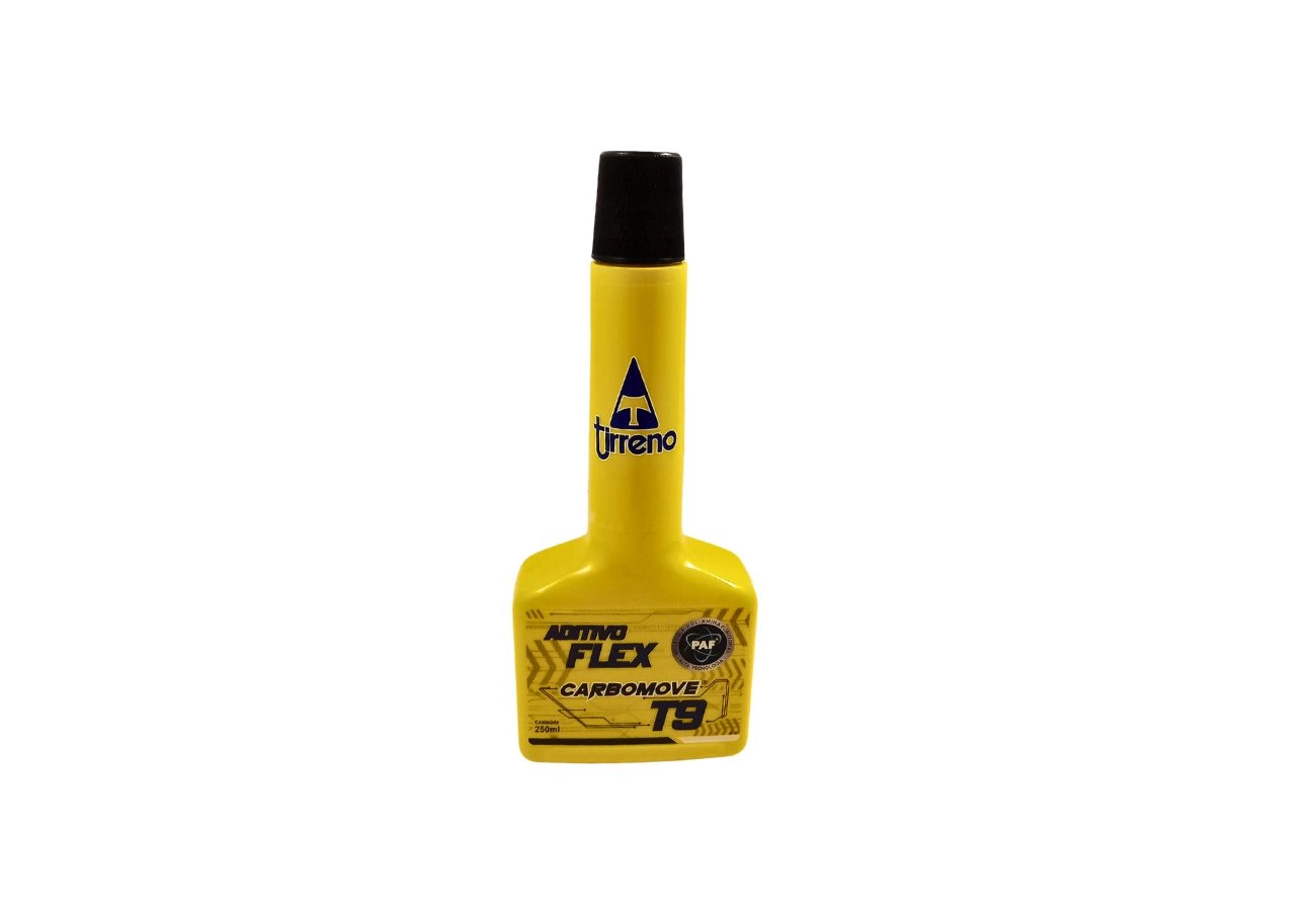 ADITIVO DE COMBUSTÍVEL PARA MOTORES FLEX 250ML - CARBOMOVE T9