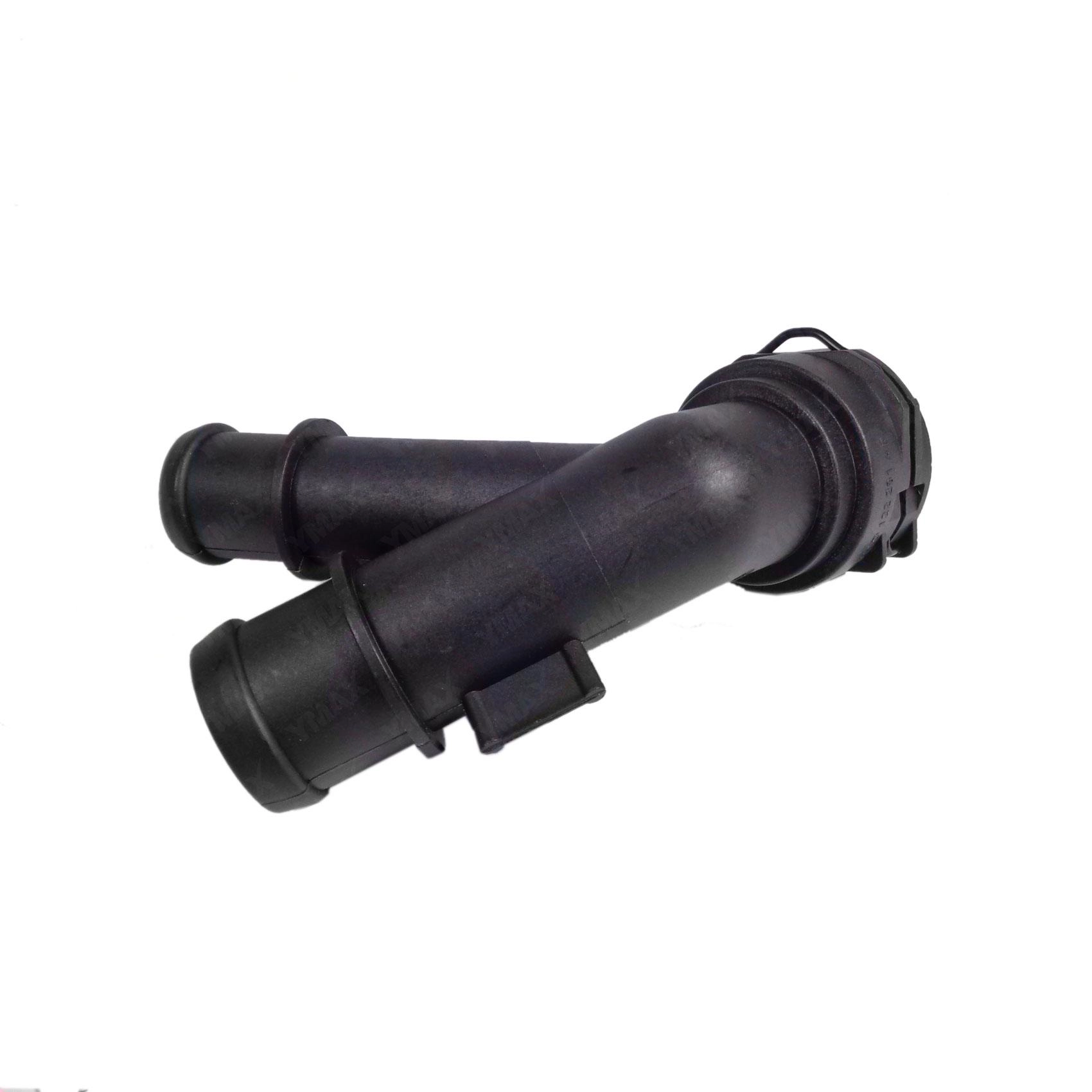FLANGE/CONECTOR ÁGUA AUDI A1 1.4 15/ A3 1.8 13/ - TT 1.8 14/ - VW GOLF 1.8/2.0 14/ - DUAS SAIDAS