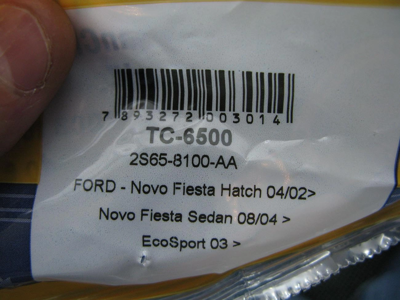TAMPA PARA RESERVATÓRIO ÁGUA PRESSÃO 1.6 BAR VALVULADA RADIADOR FORD ECOSPORT 2003/ NOVO FIESTA 2004/