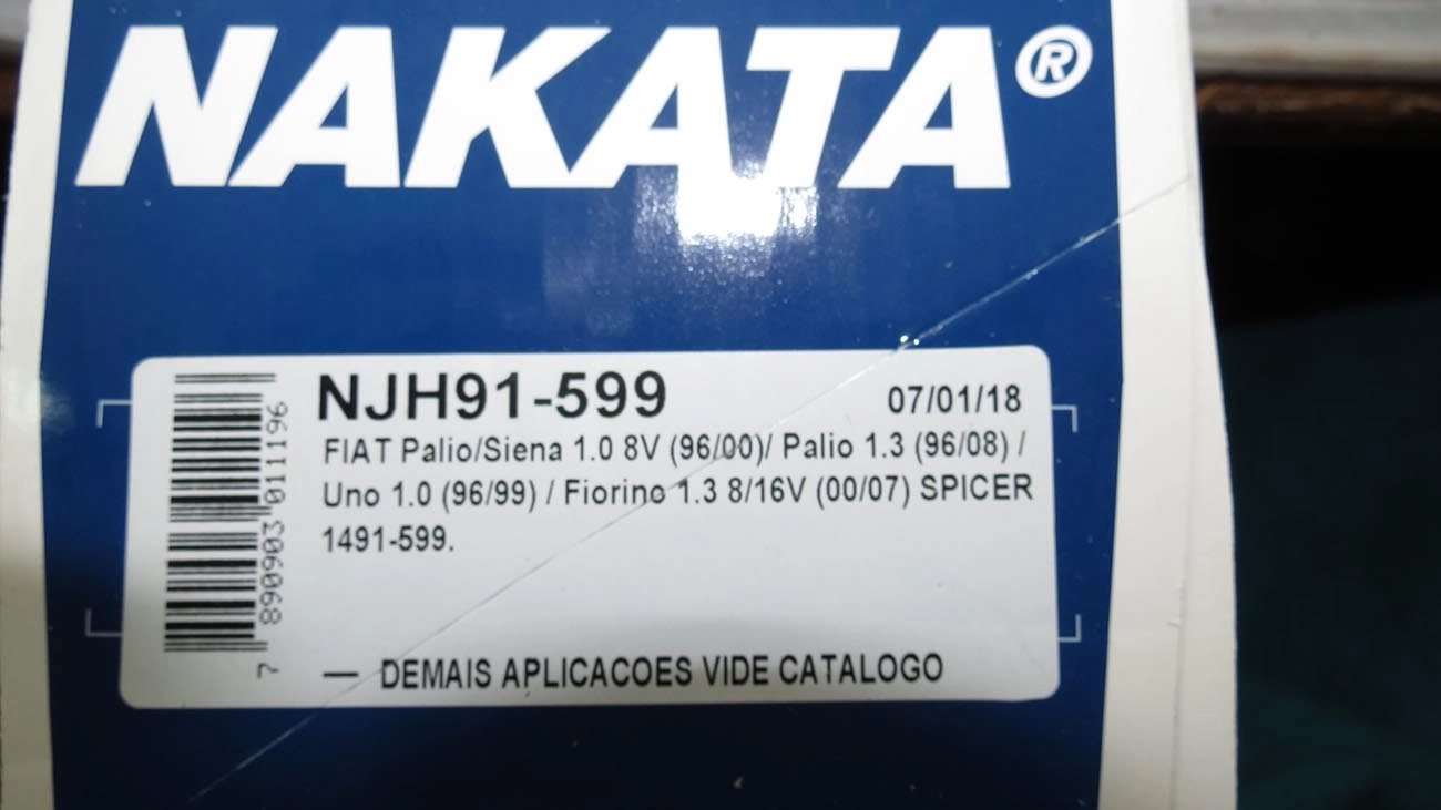 HOMOCINETICA RODA FIAT UNO MILLE PALIO 96/08 SIENA 1.0/1.3/1.4 96/00 - 20/22 ESTRIAS TRAVA EXTERNA