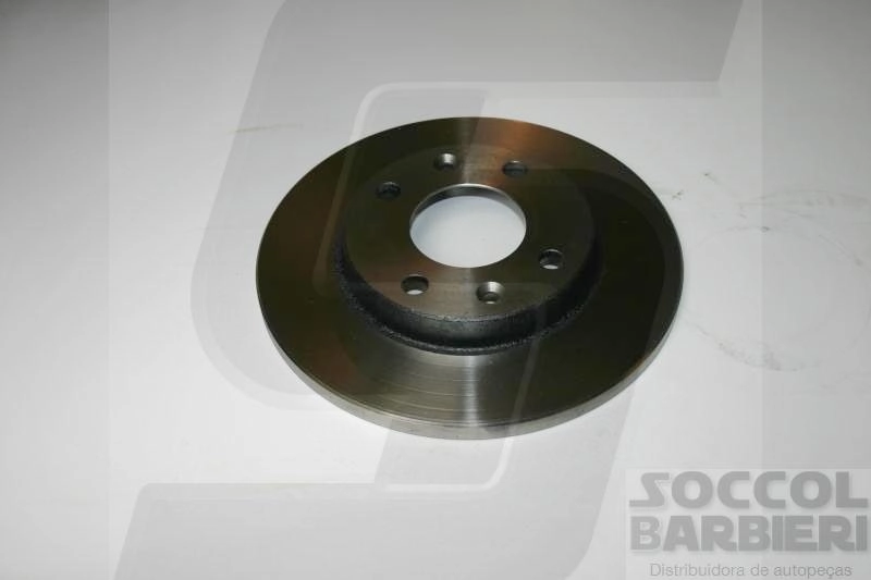 DISCO FREIO DIANTEIRO SÓLIDO 247MM 4 FUROS XSARA 97/05 PEUGEOT 206 1.0 8/16V 00/ 206/207 04/ SOLIDO