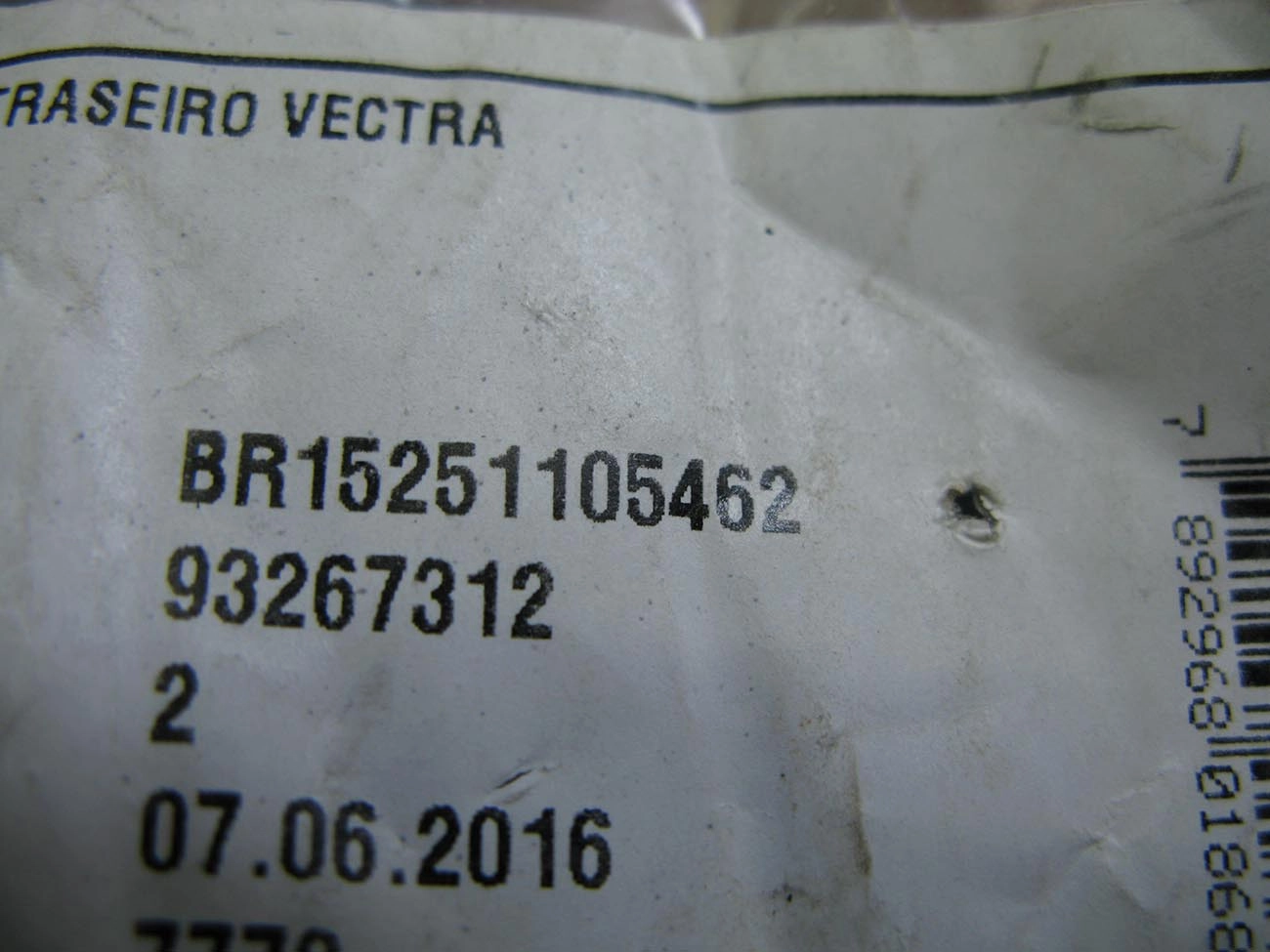 BUCHA EIXO GM VECTRA 03.96/ - TRASEIRO